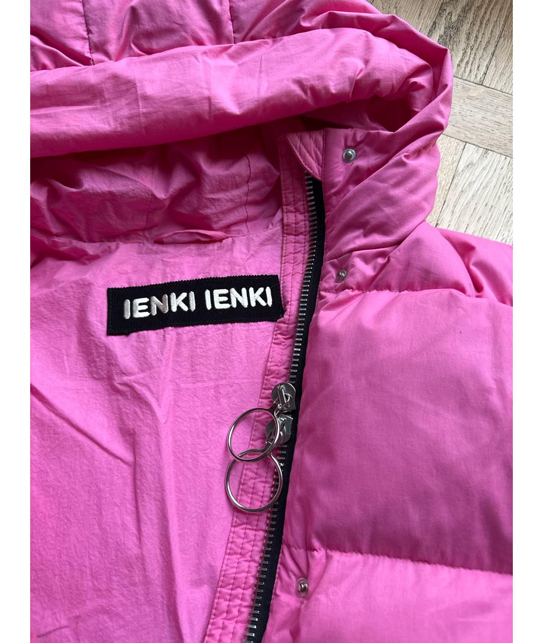 IENKI IENKI Розовый хлопковый пуховик, фото 5