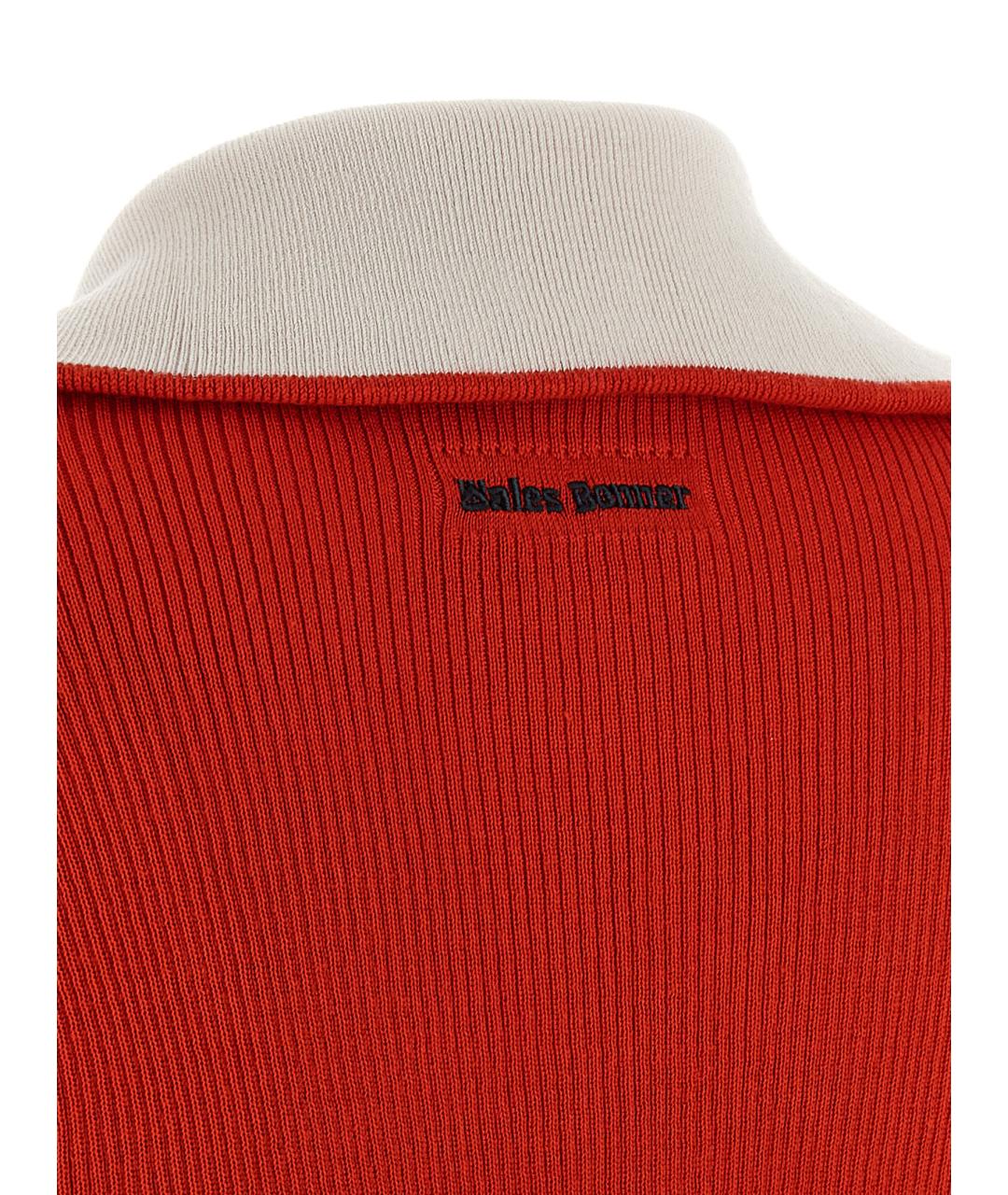 ADIDAS Красный кардиган, фото 4