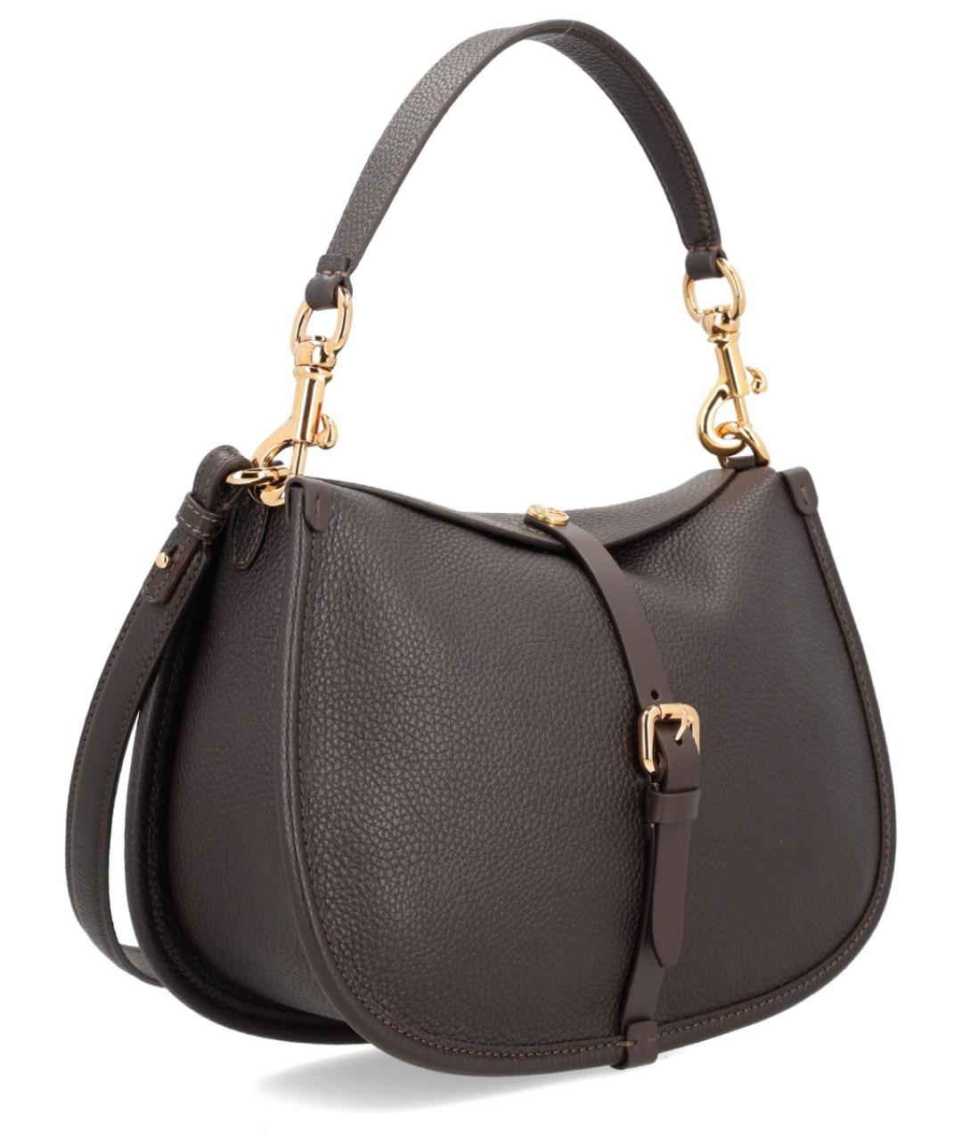 ETRO Коричневая кожаная сумка через плечо, фото 2