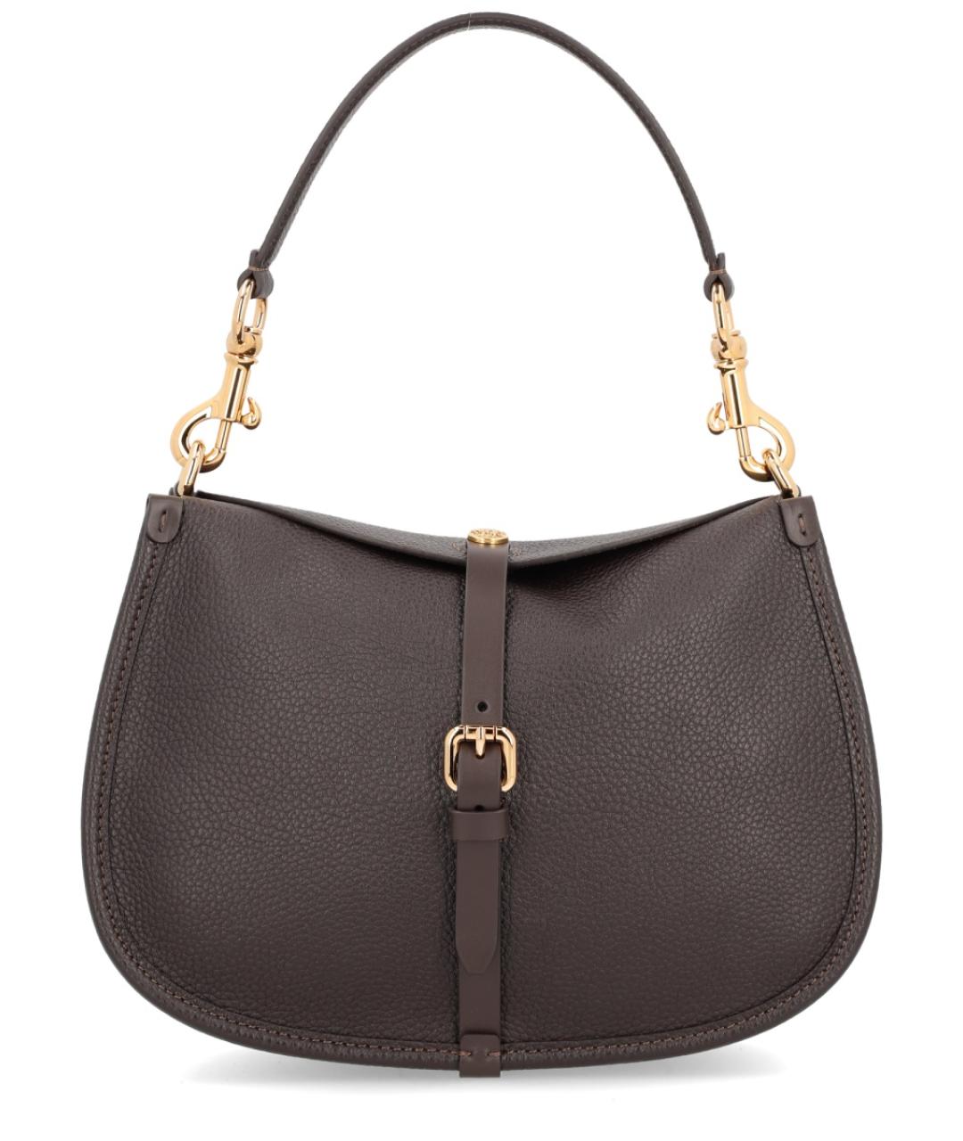 ETRO Коричневая кожаная сумка через плечо, фото 1