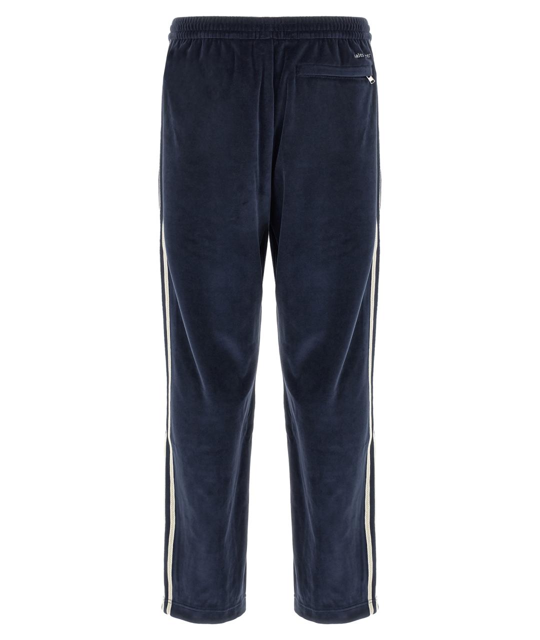 ADIDAS Синие хлопковые повседневные брюки, фото 2