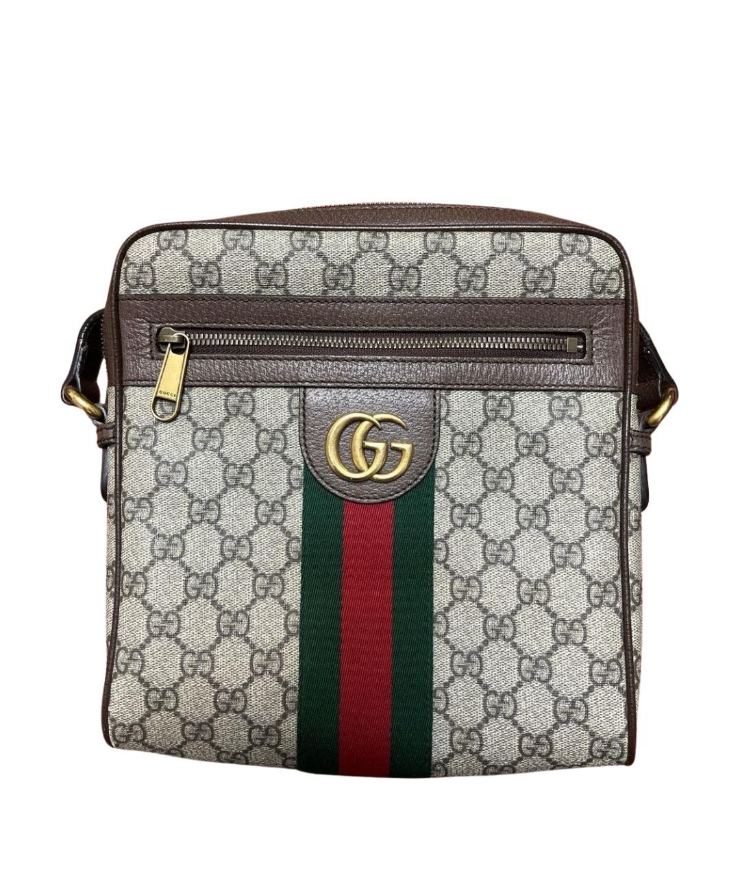 GUCCI Бежевая сумка на плечо, фото 1