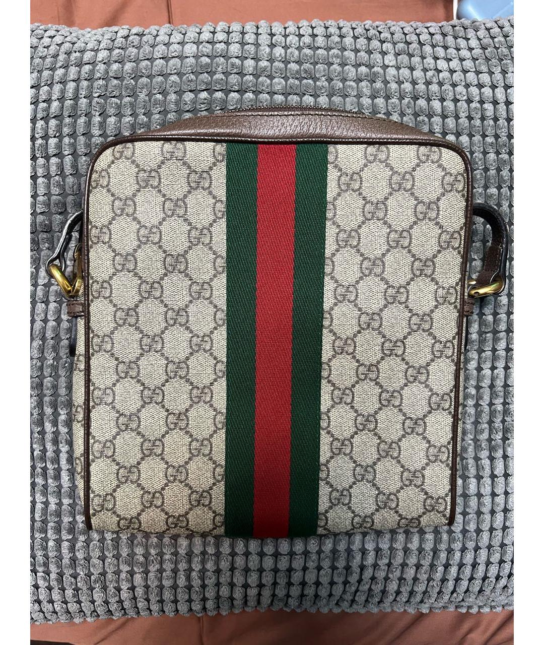 GUCCI Бежевая сумка на плечо, фото 3