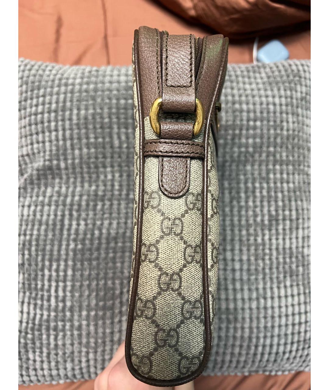 GUCCI Бежевая сумка на плечо, фото 5