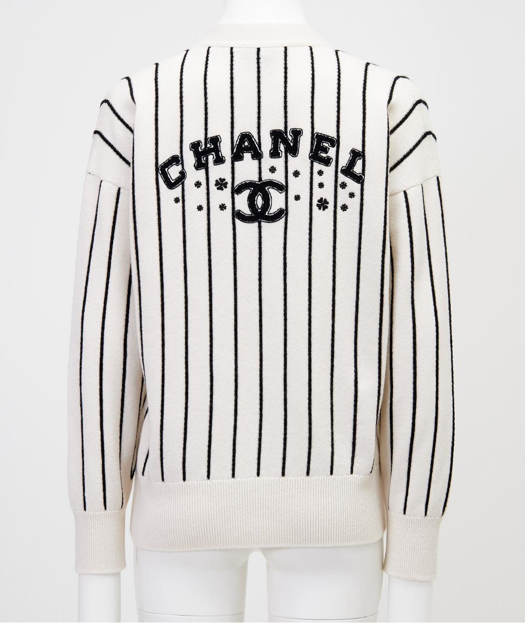 CHANEL Бежевый кашемировый кардиган, фото 2