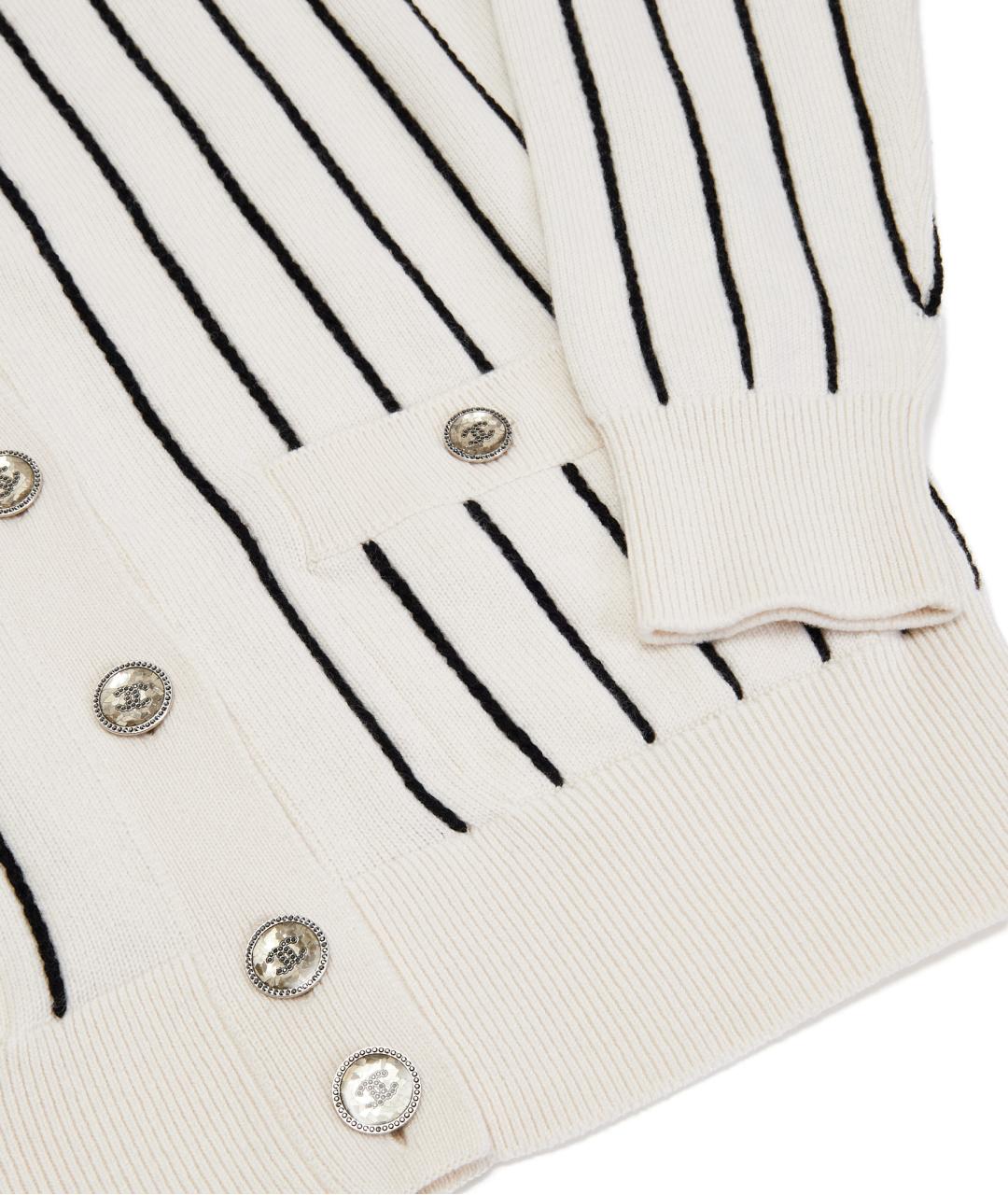 CHANEL Бежевый кашемировый кардиган, фото 5