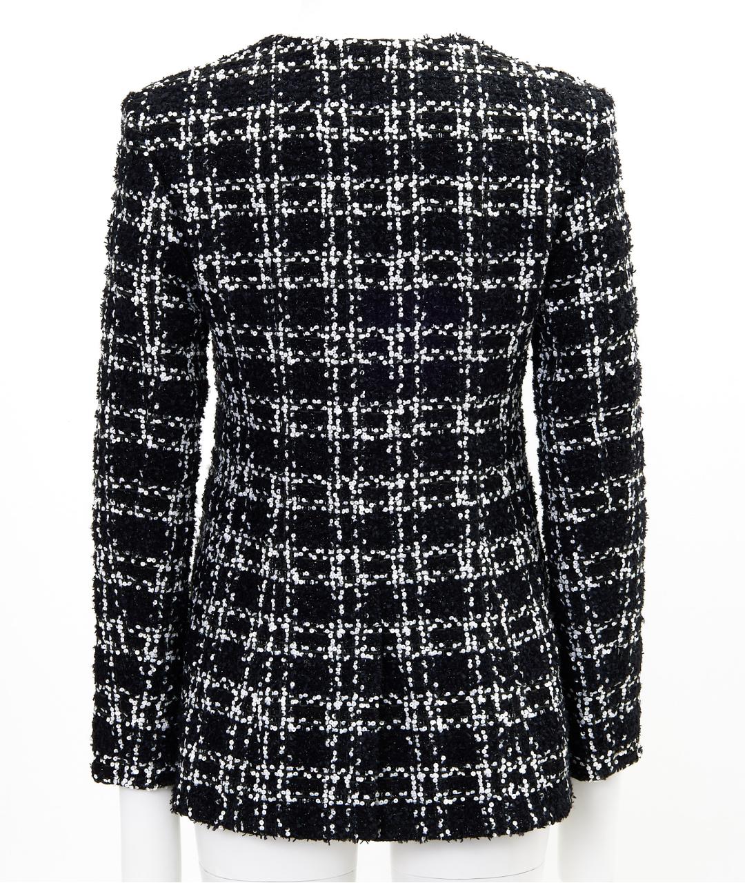CHANEL Черный шерстяной жакет/пиджак, фото 2