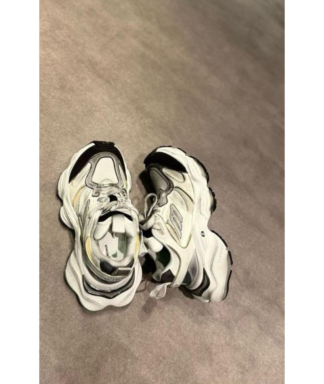 BALENCIAGA Серые текстильные кроссовки, фото 2