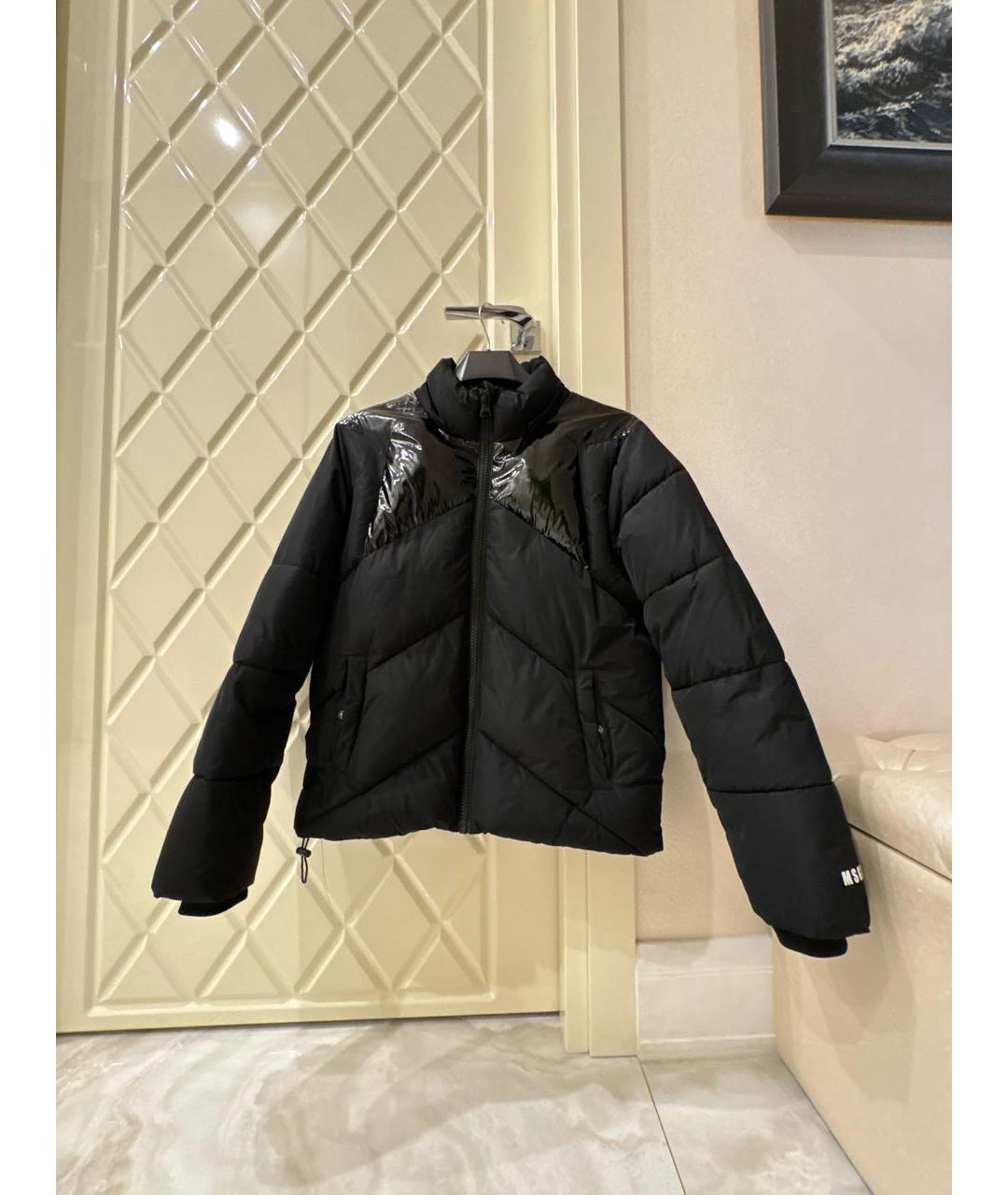 MSGM Черный пуховик, фото 5