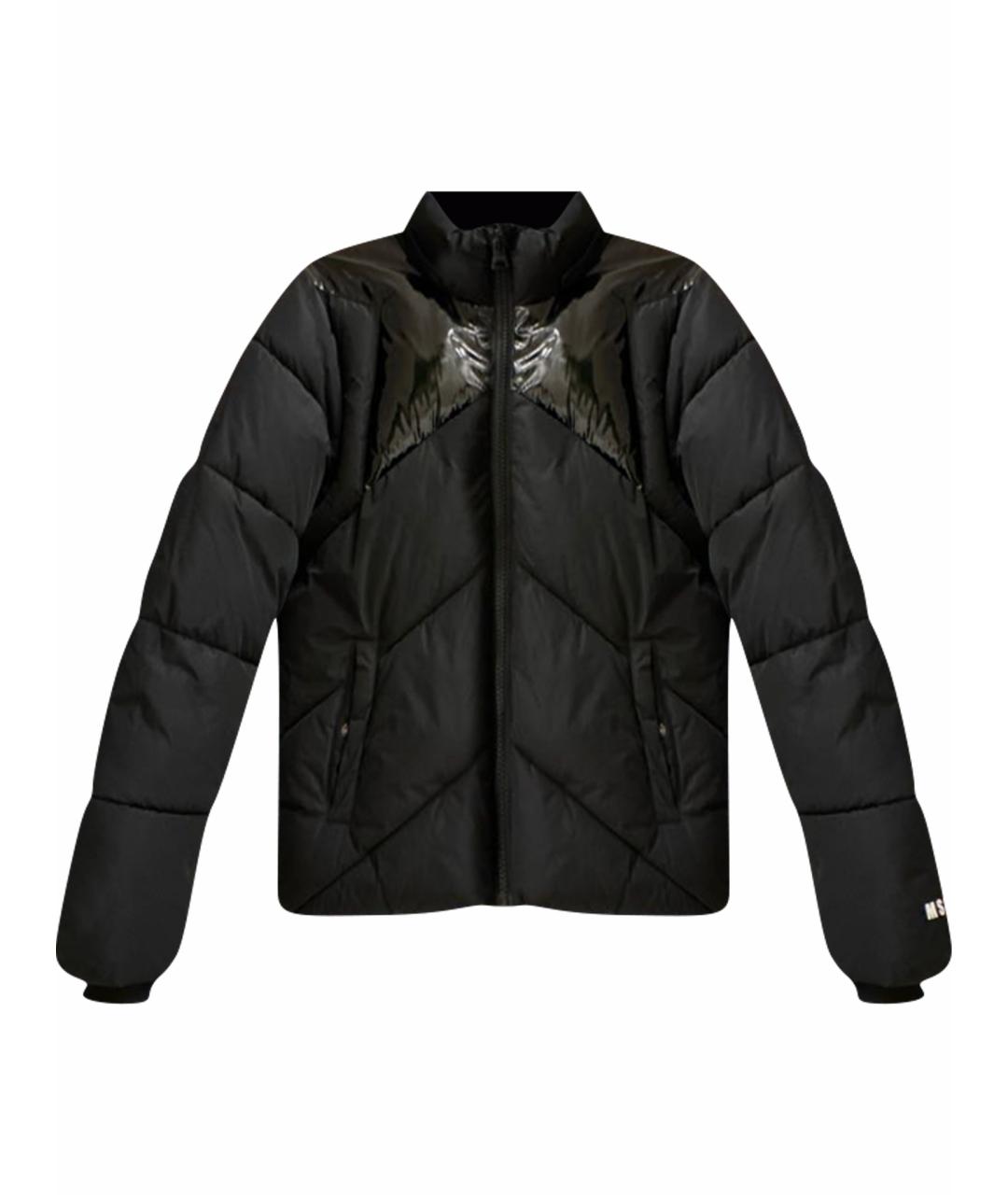MSGM Черный пуховик, фото 1