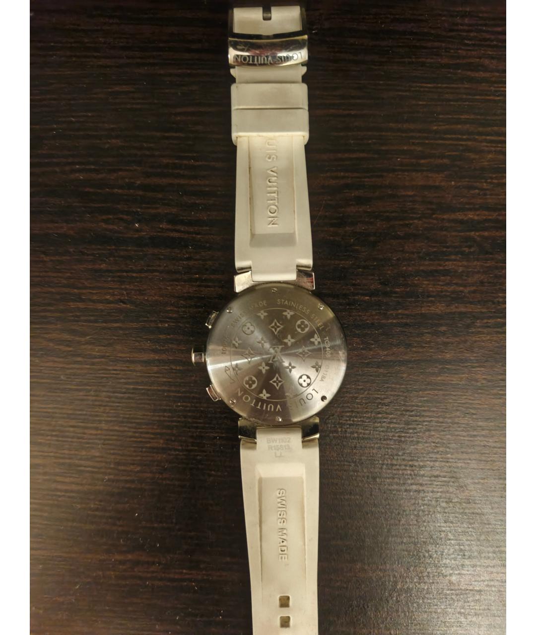 LOUIS VUITTON Белые металлические часы, фото 2