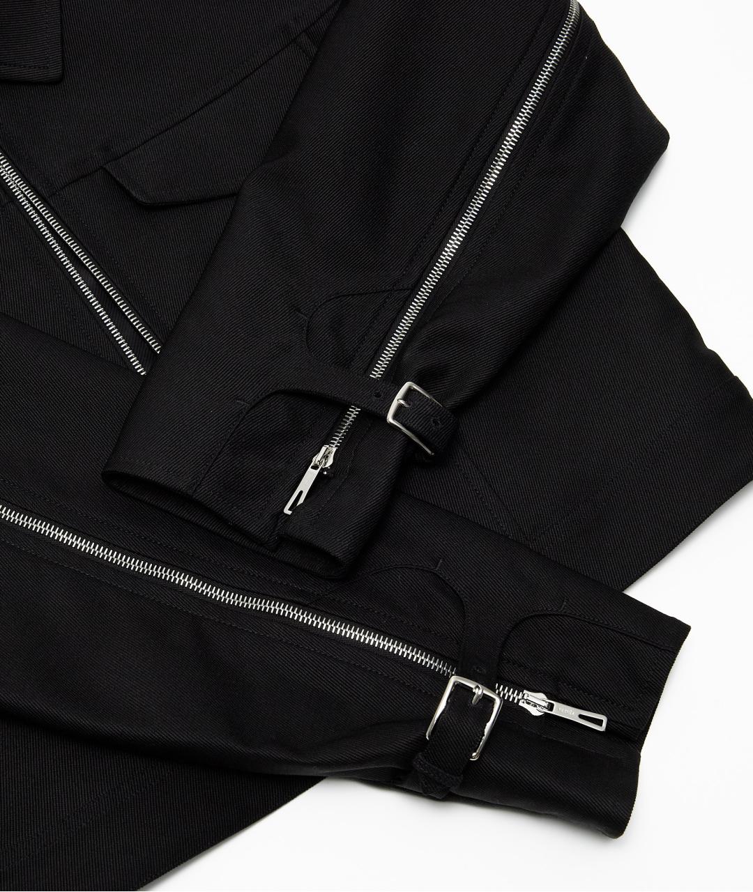 HERMES Черная вискозная куртка, фото 7