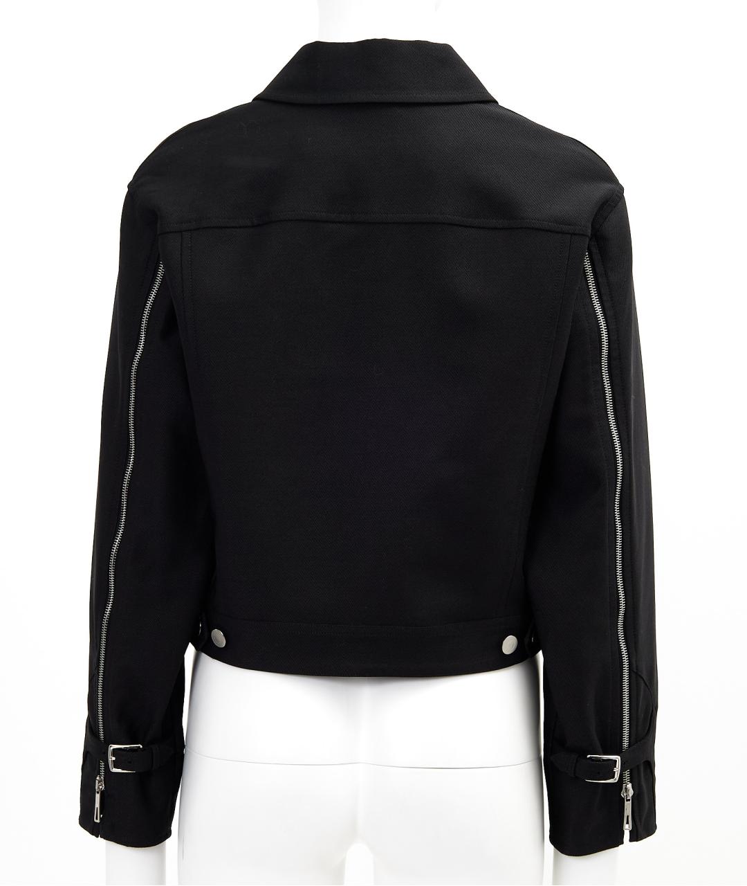 HERMES Черная вискозная куртка, фото 2