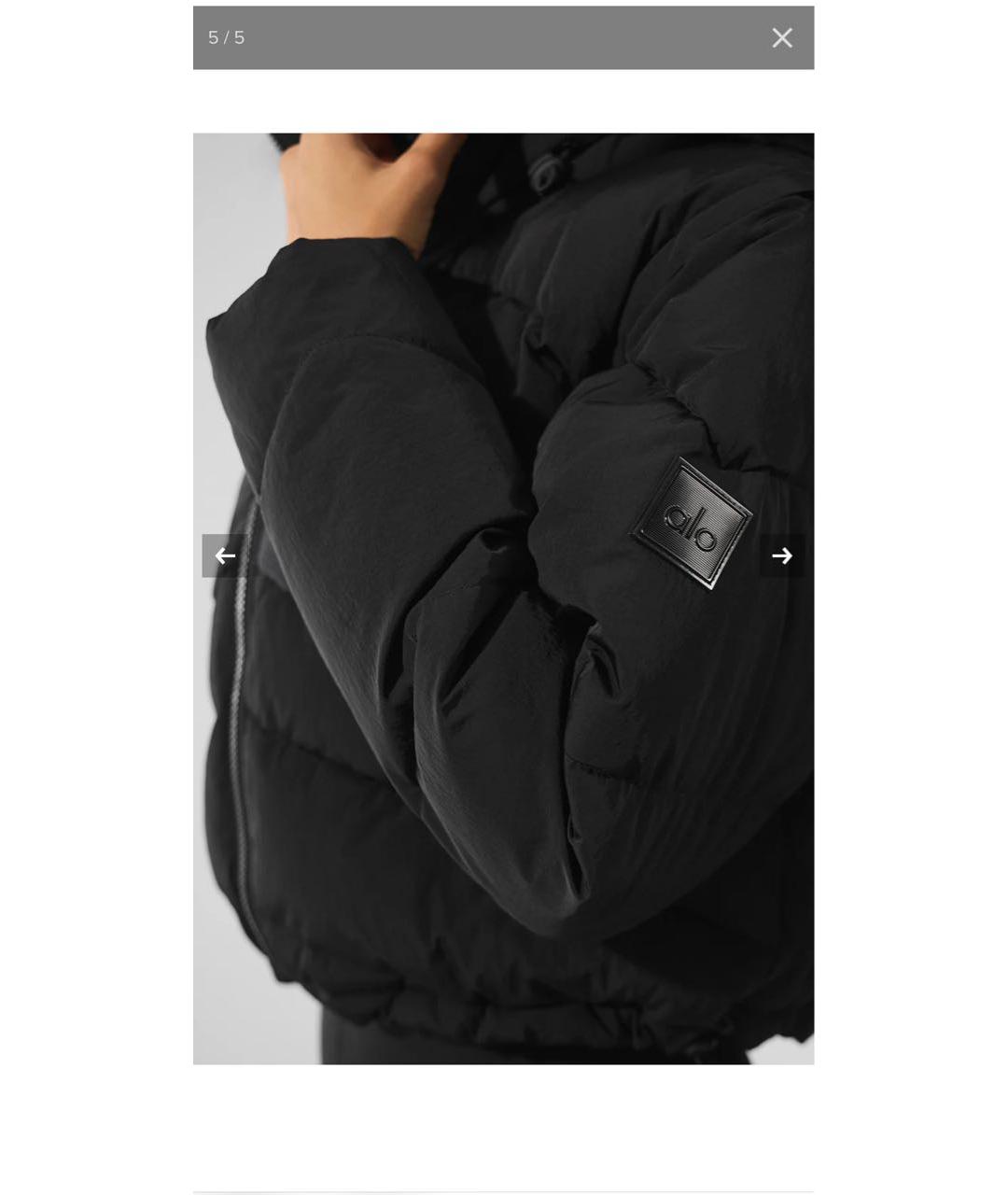 ALO YOGA Черная куртка, фото 6