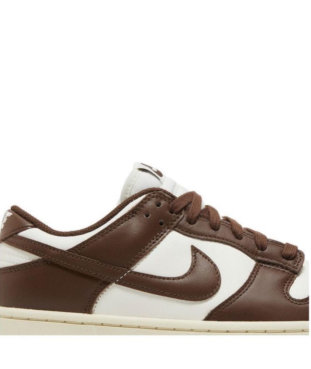 NIKE Коричневые кроссовки из искусственной кожи, фото 2