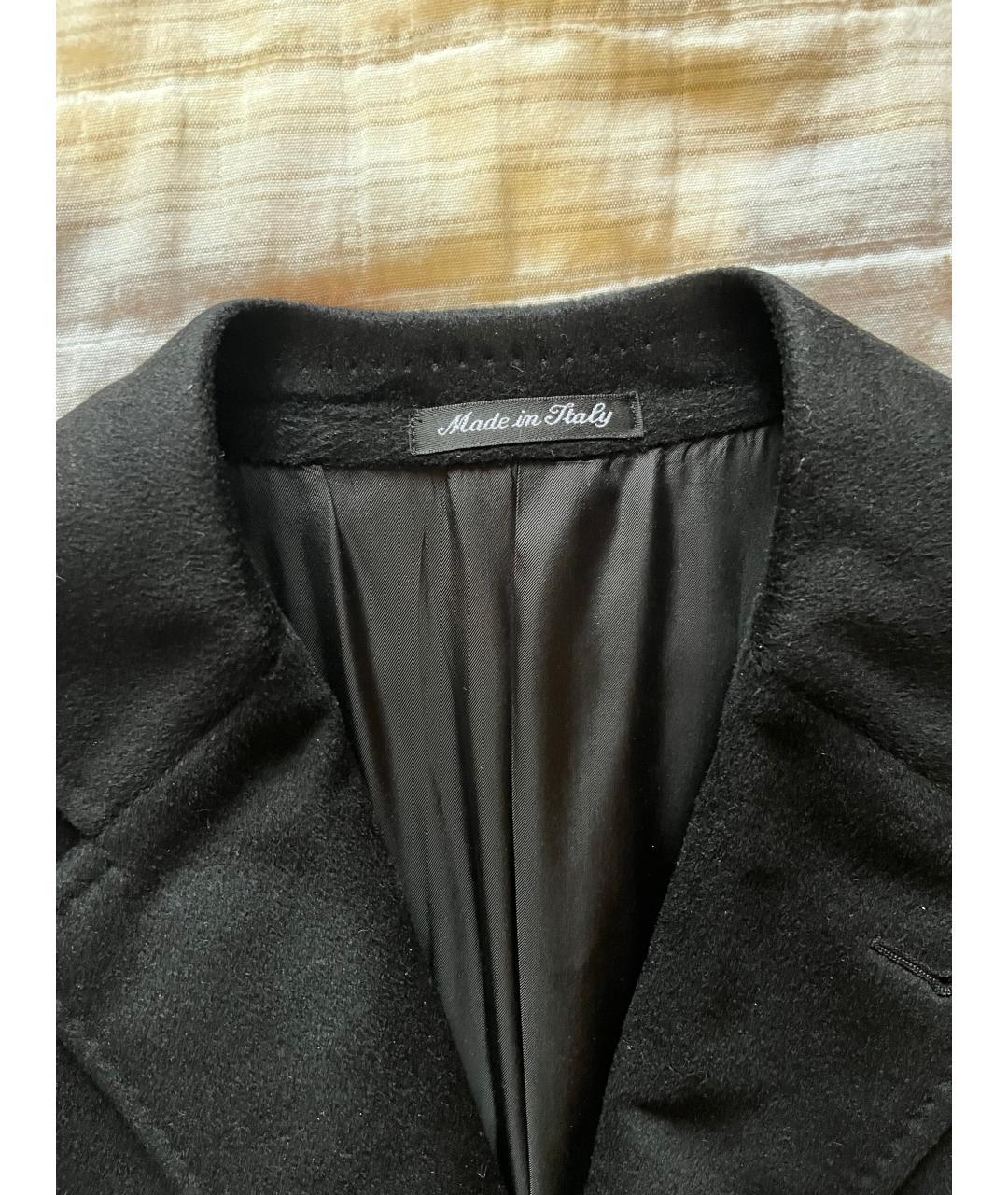 PAL ZILERI Черное кашемировое пальто, фото 4