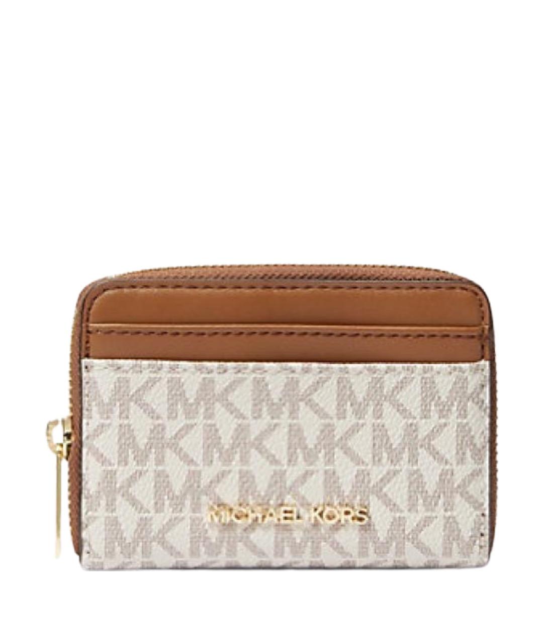 MICHAEL KORS Бежевый кошелек, фото 1