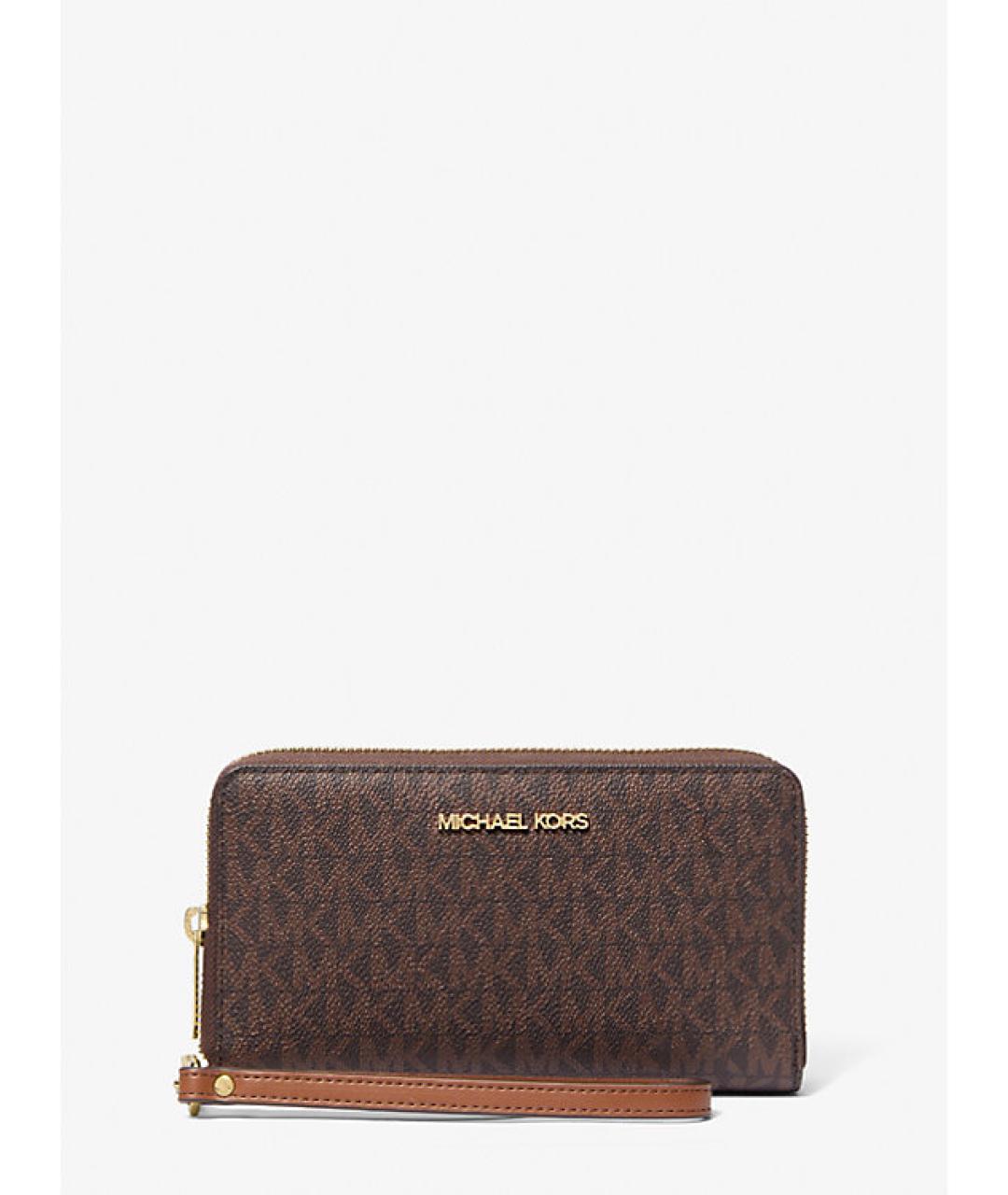 MICHAEL KORS Коричневый кошелек, фото 4