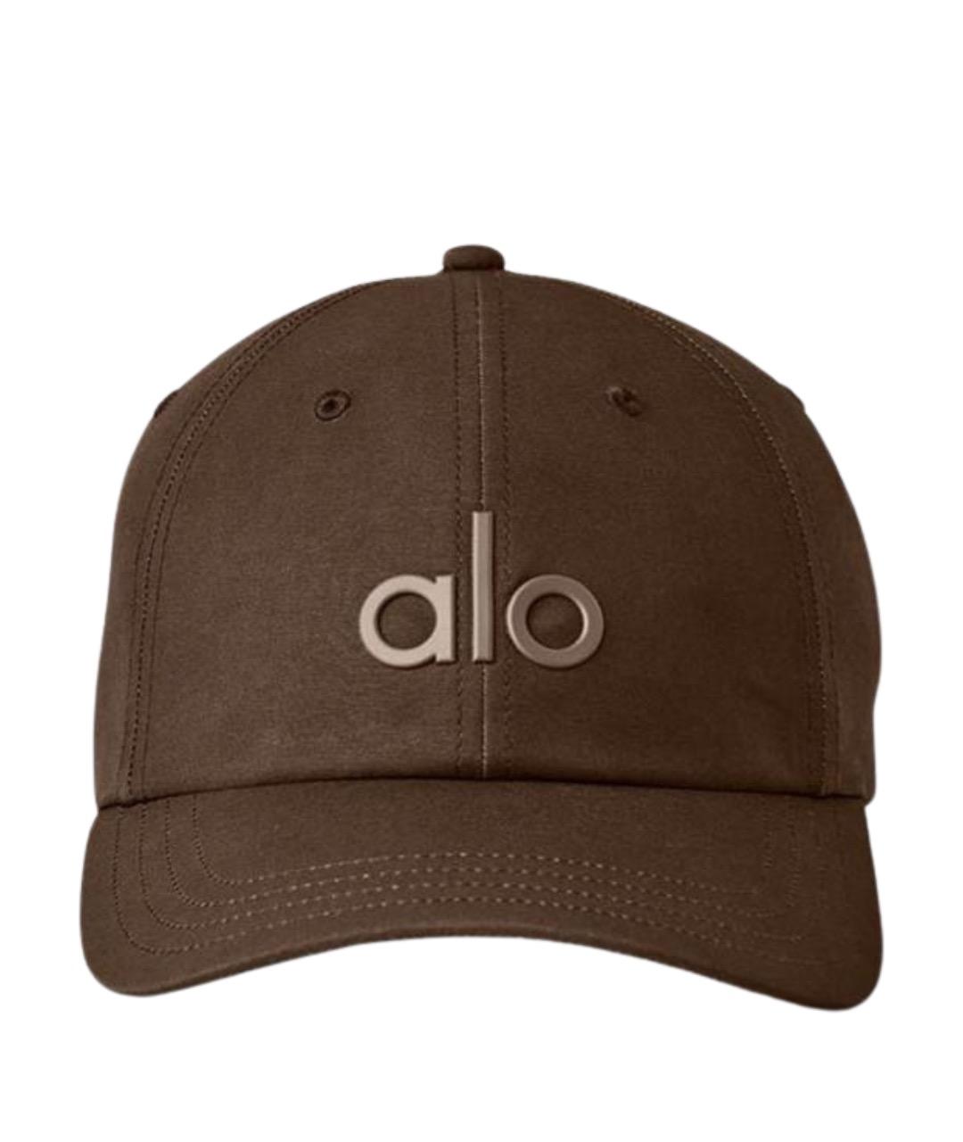 ALO YOGA Коричневая кепка, фото 1