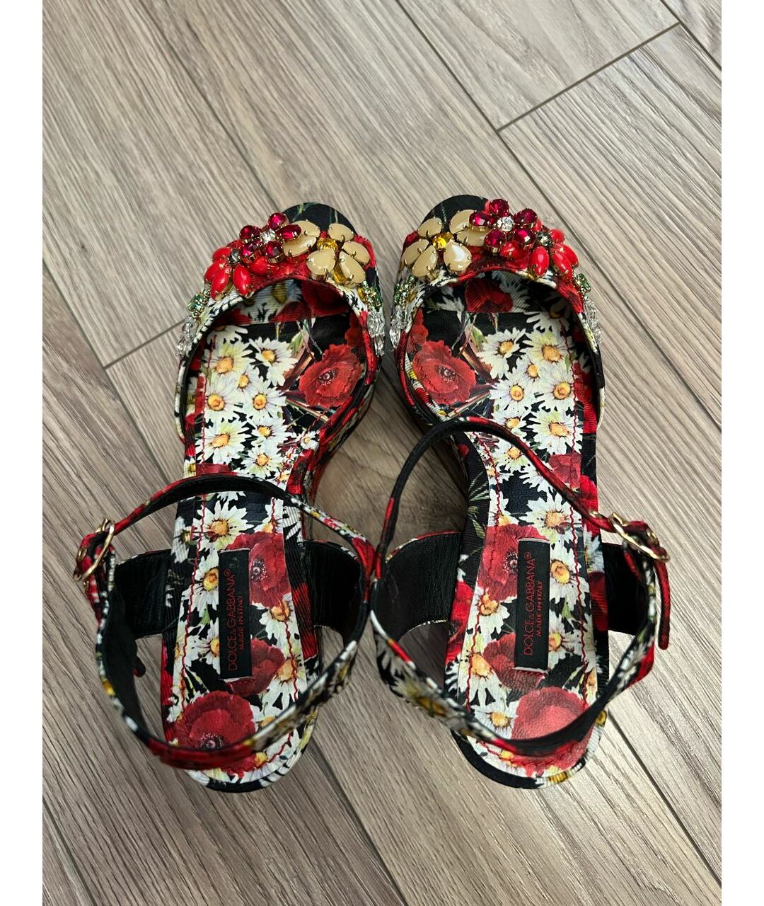 DOLCE&GABBANA Мульти босоножки, фото 3