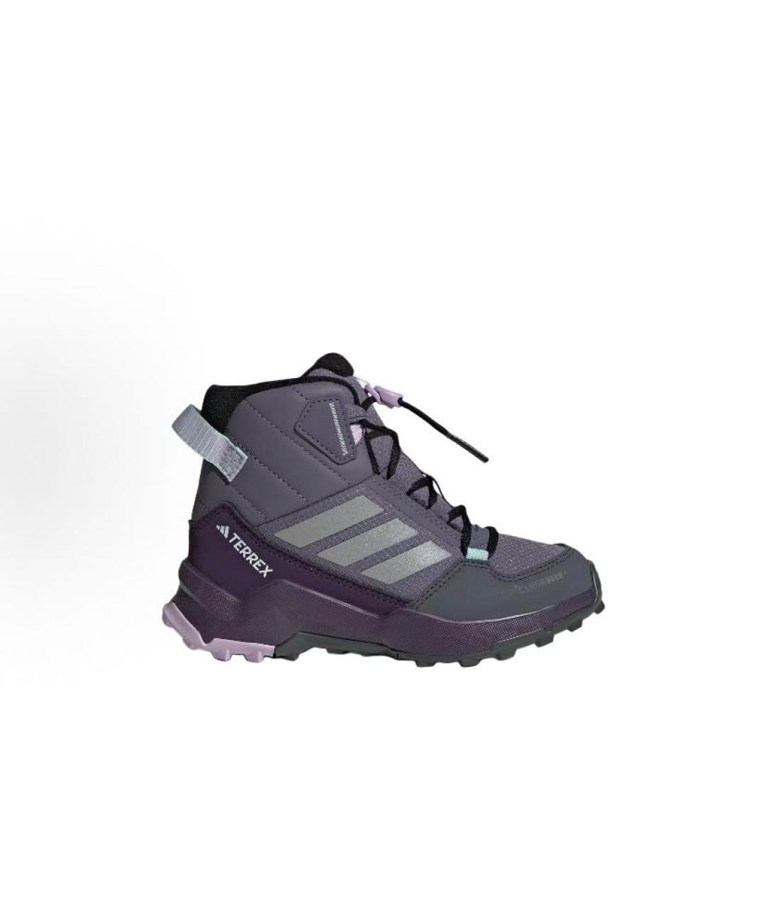 ADIDAS Фиолетовые текстильные кроссовки, фото 6