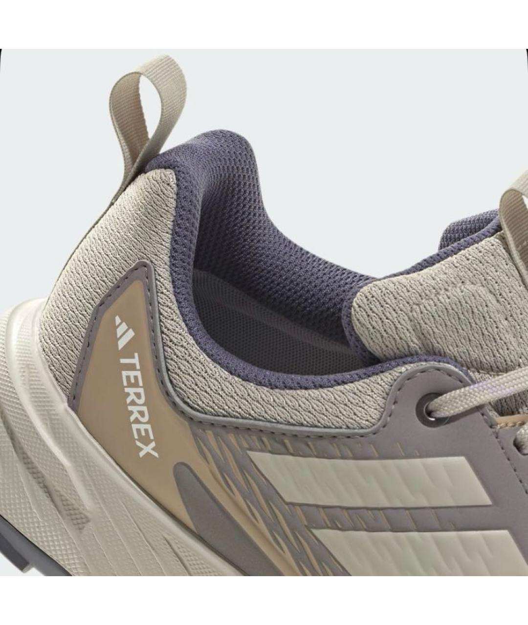 ADIDAS Бежевые текстильные кроссовки, фото 7