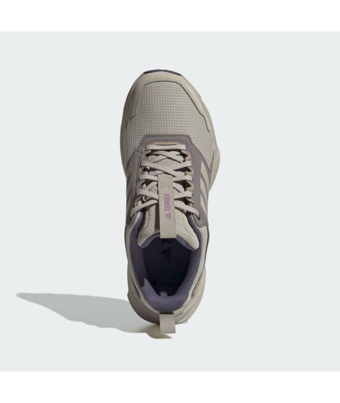 ADIDAS Бежевые текстильные кроссовки, фото 2