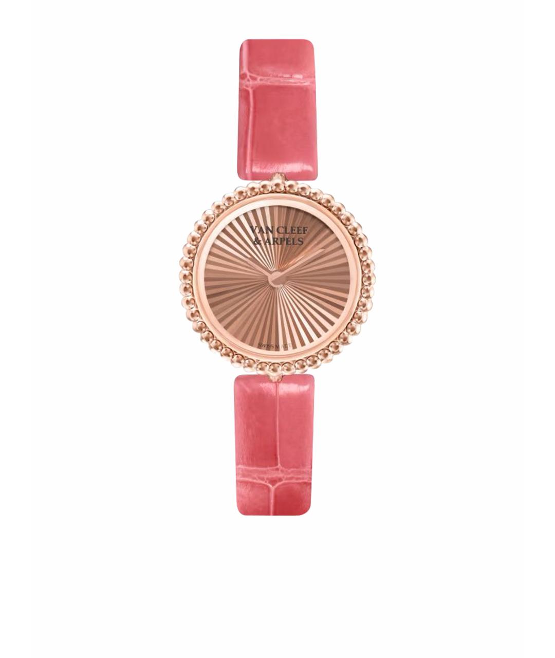 VAN CLEEF & ARPELS Коралловые часы из розового золота, фото 1