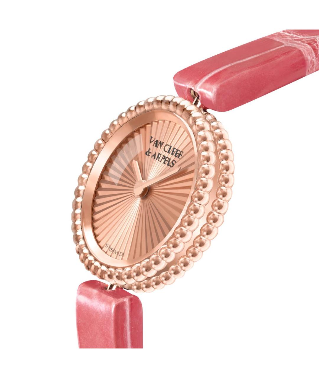 VAN CLEEF & ARPELS Коралловые часы из розового золота, фото 3