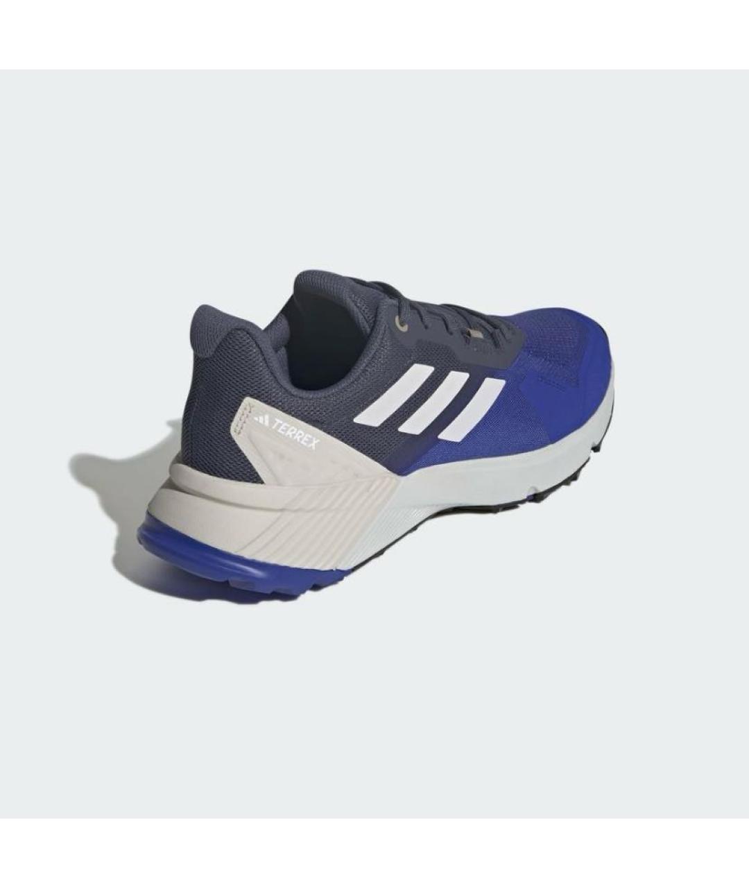 ADIDAS Синие текстильные кроссовки, фото 6