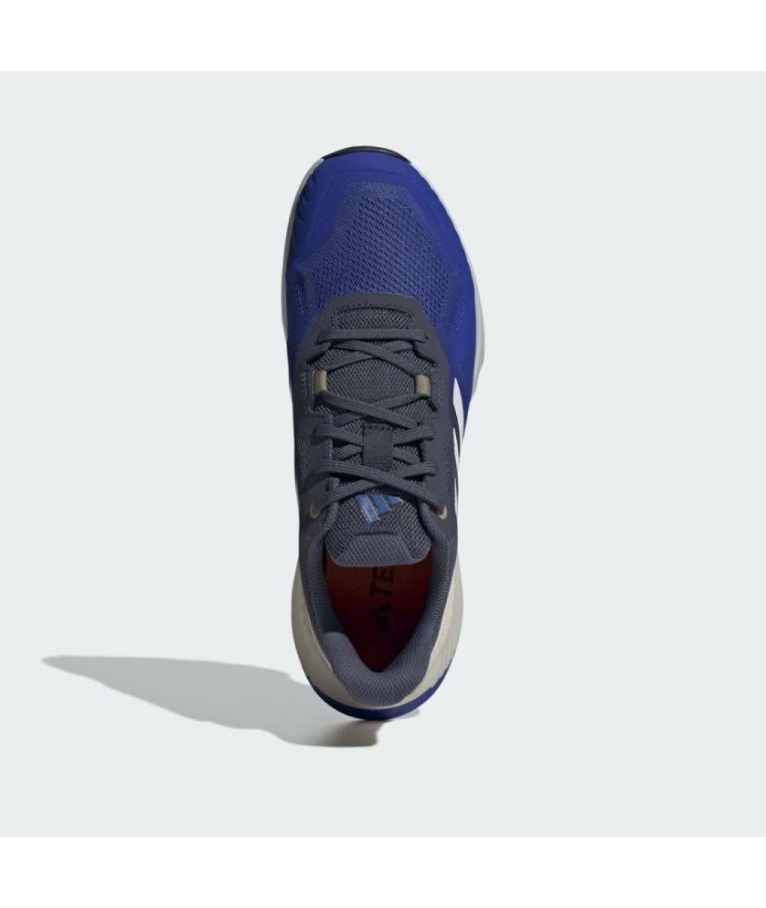 ADIDAS Синие текстильные кроссовки, фото 2