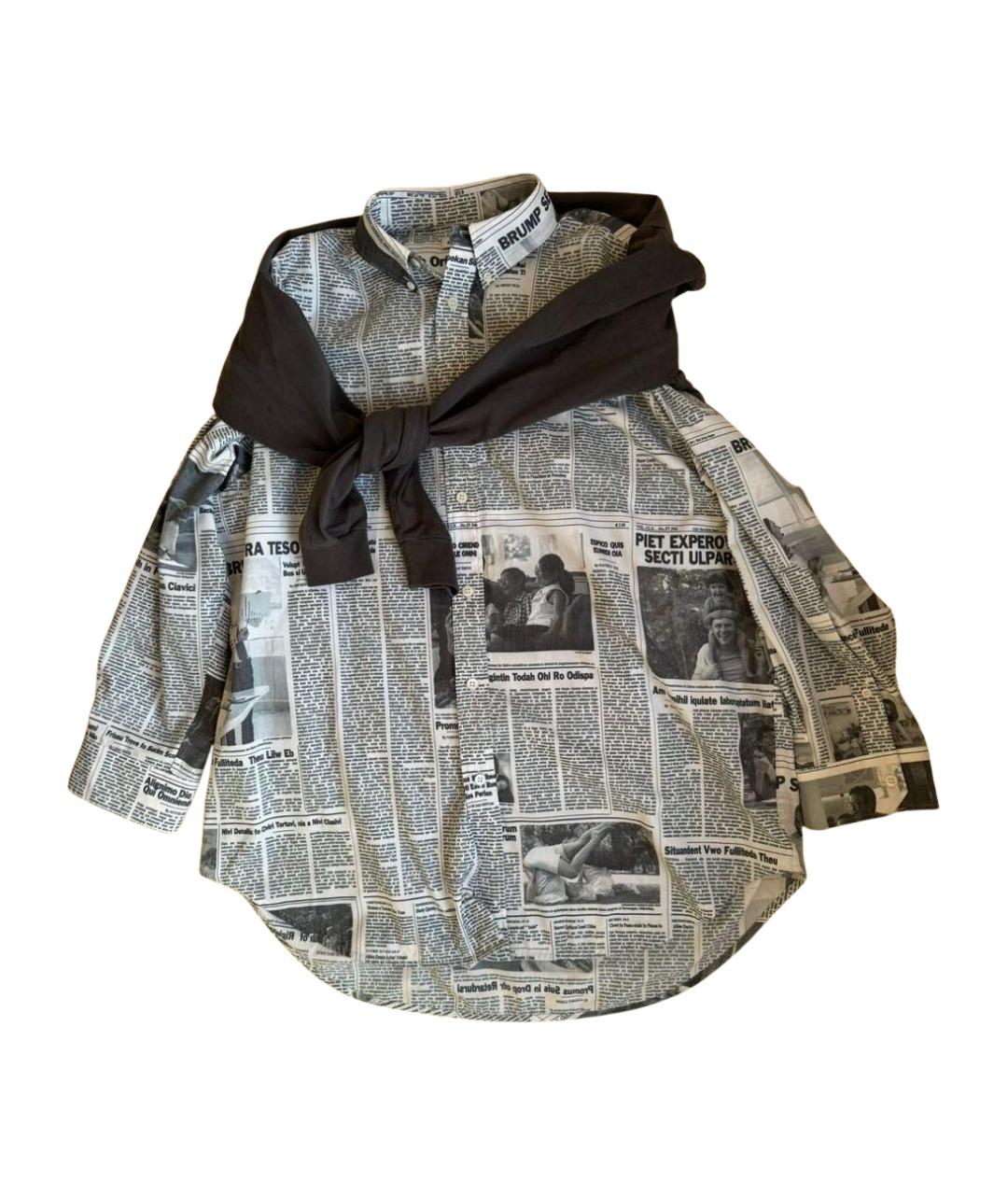 BALENCIAGA Белая рубашка, фото 1