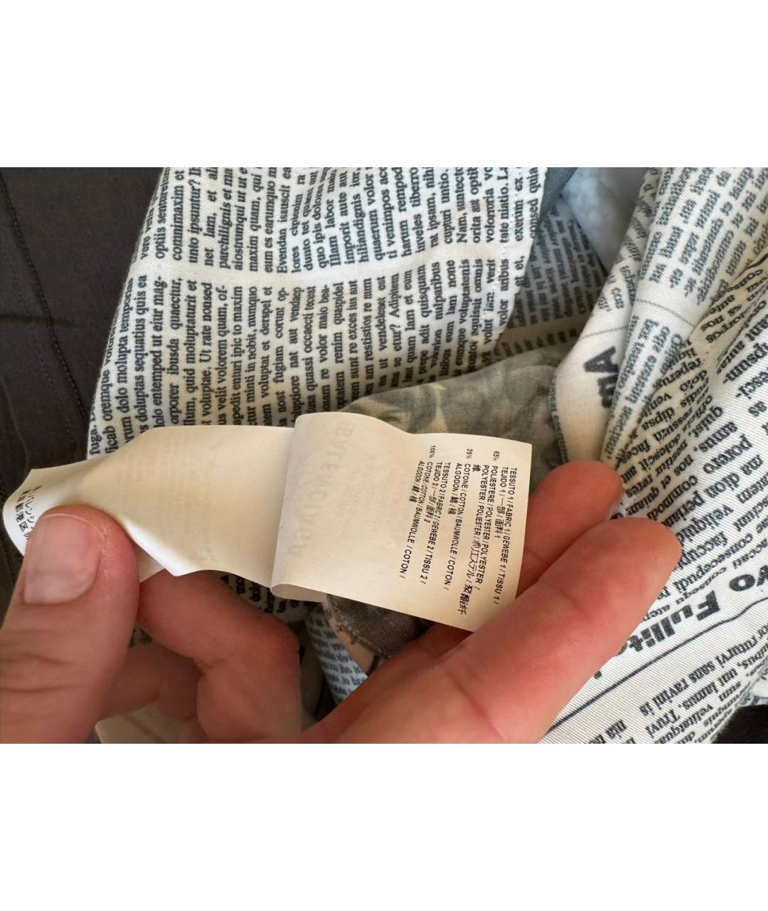 BALENCIAGA Белая рубашка, фото 3