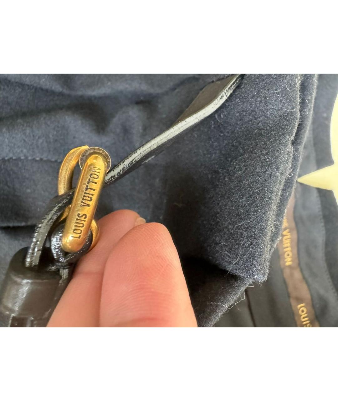 LOUIS VUITTON Черная юбка миди, фото 6