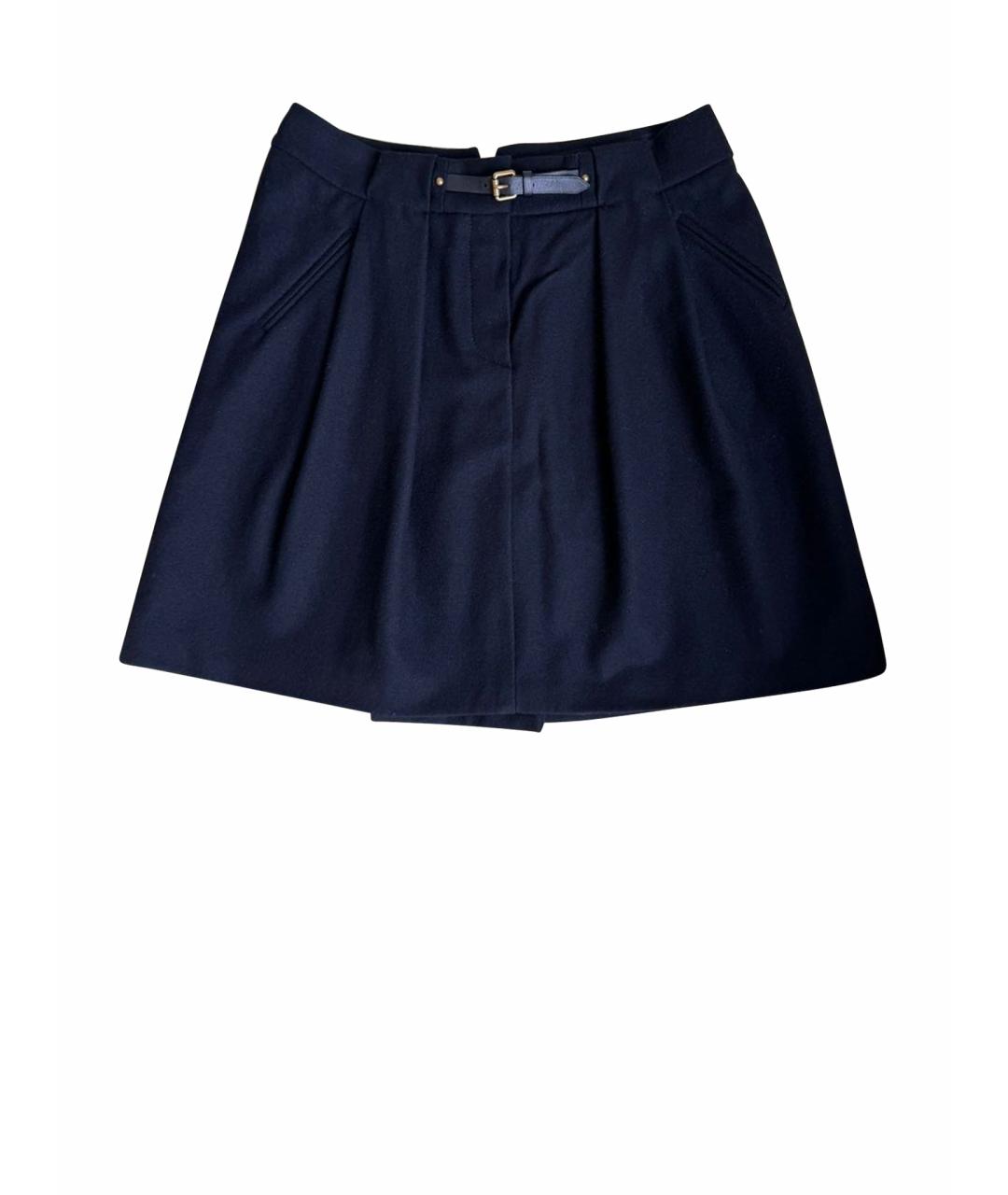 LOUIS VUITTON Черная юбка миди, фото 1