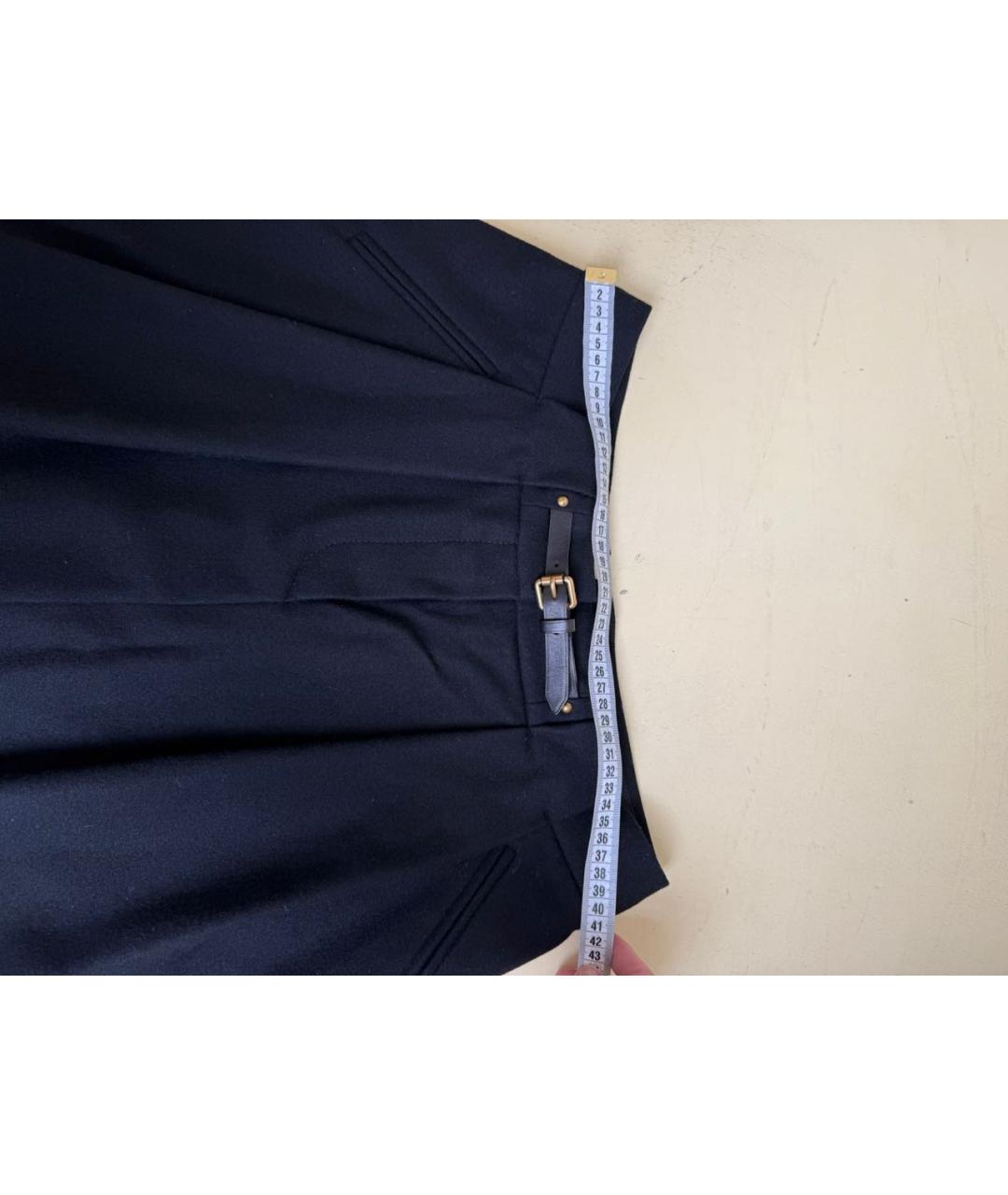 LOUIS VUITTON Черная юбка миди, фото 4