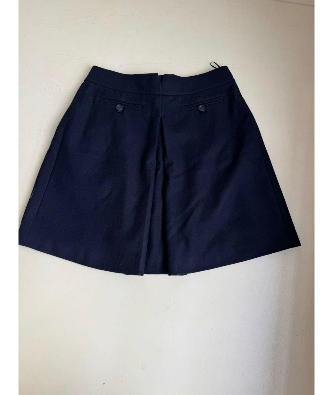 LOUIS VUITTON Черная юбка миди, фото 2