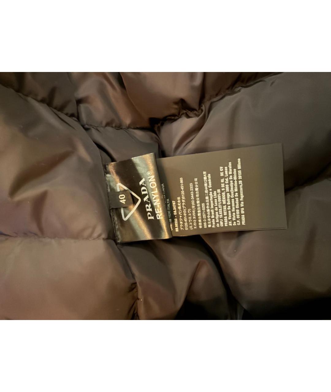 PRADA Черная кашемировая куртка, фото 6