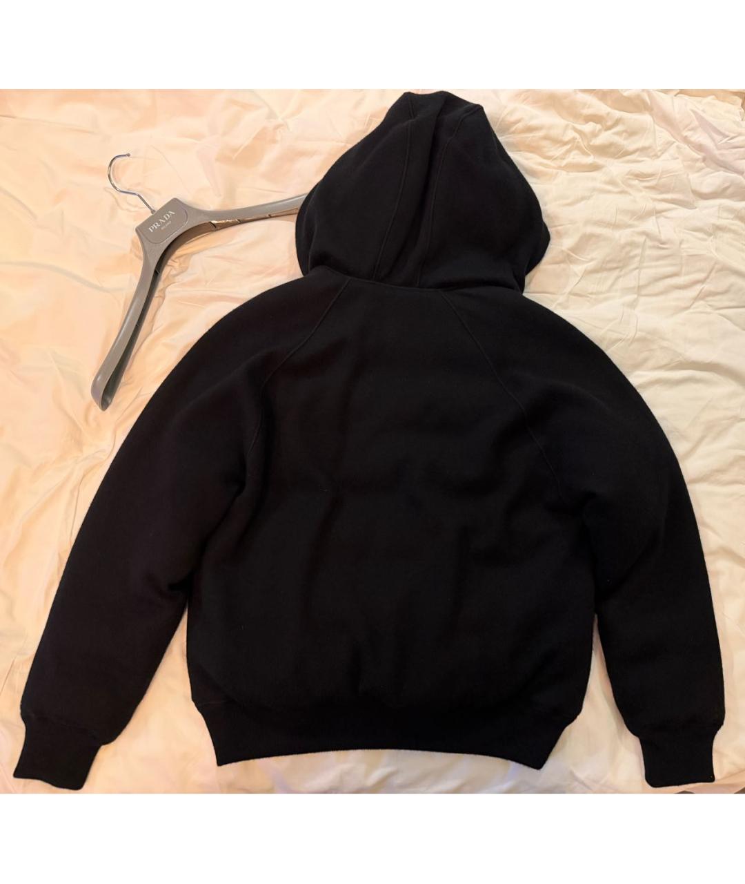 PRADA Черная кашемировая куртка, фото 2