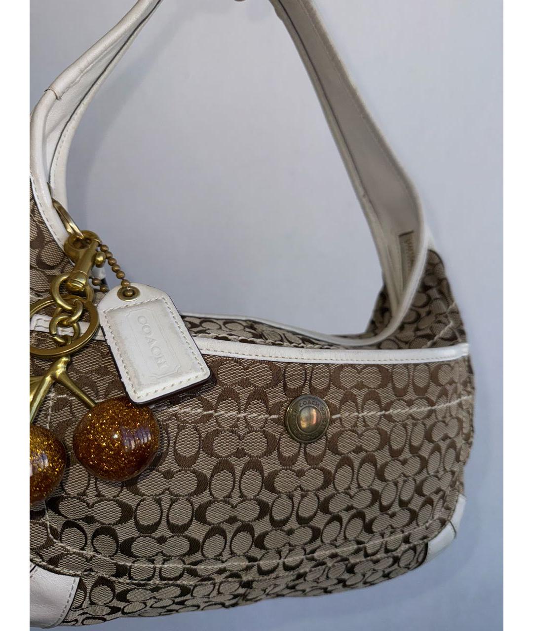 COACH Мульти тканевая сумка с короткими ручками, фото 6