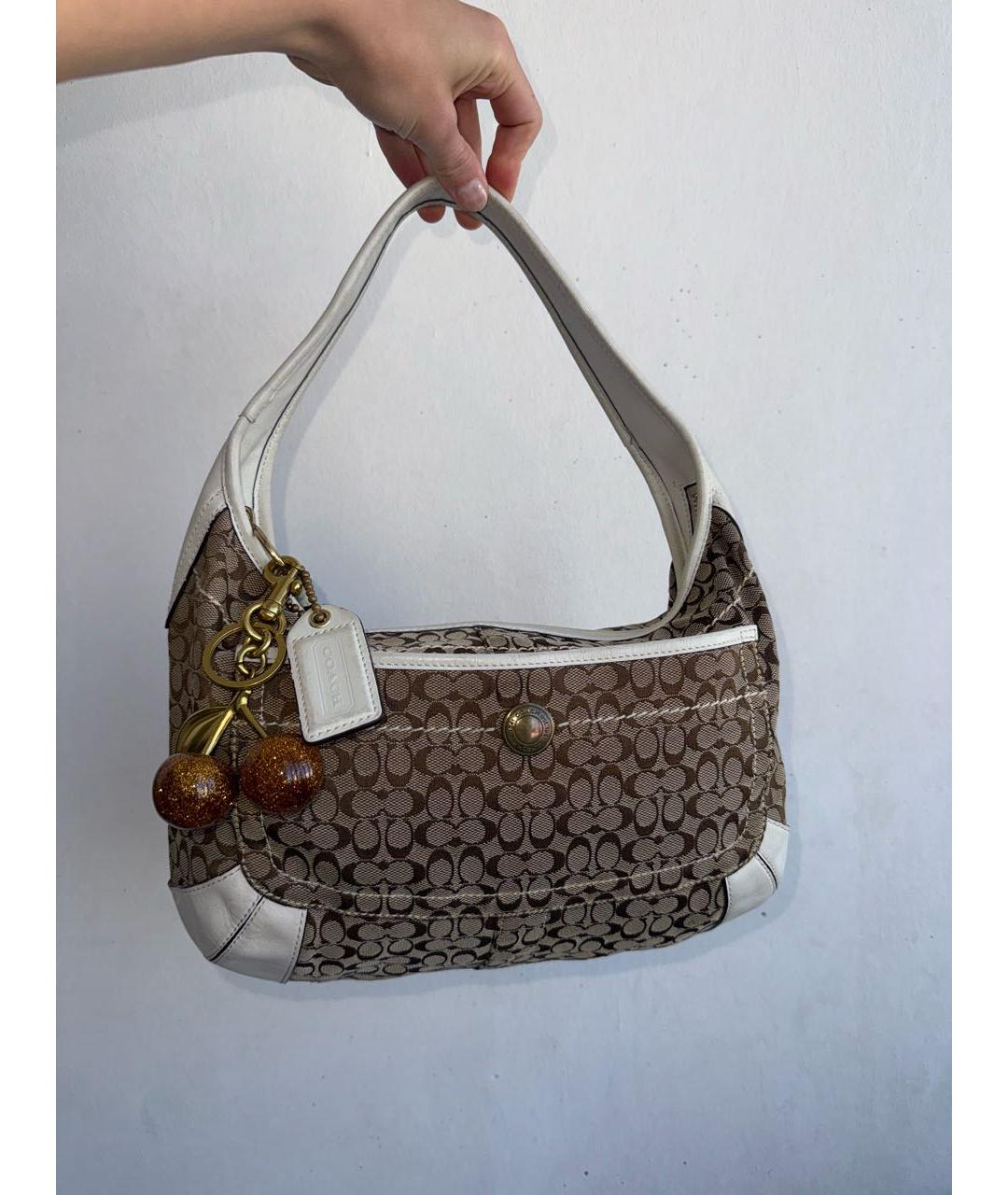 COACH Мульти тканевая сумка с короткими ручками, фото 2