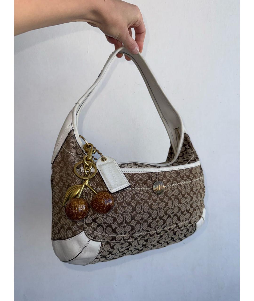 COACH Мульти тканевая сумка с короткими ручками, фото 3