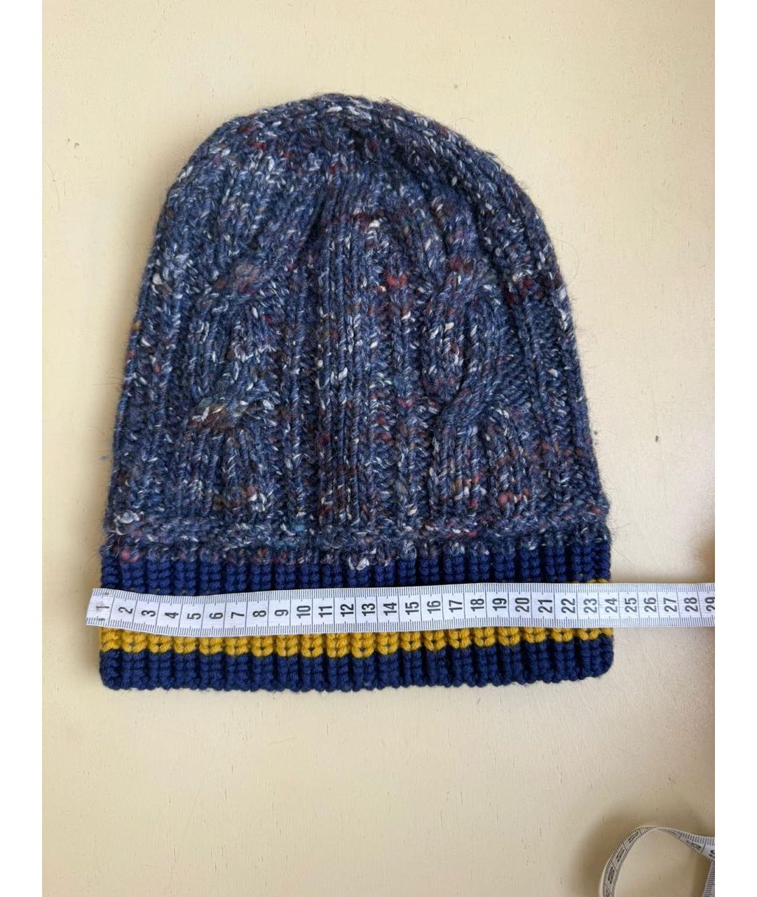 GUCCI Мульти шерстяная шапка, фото 3