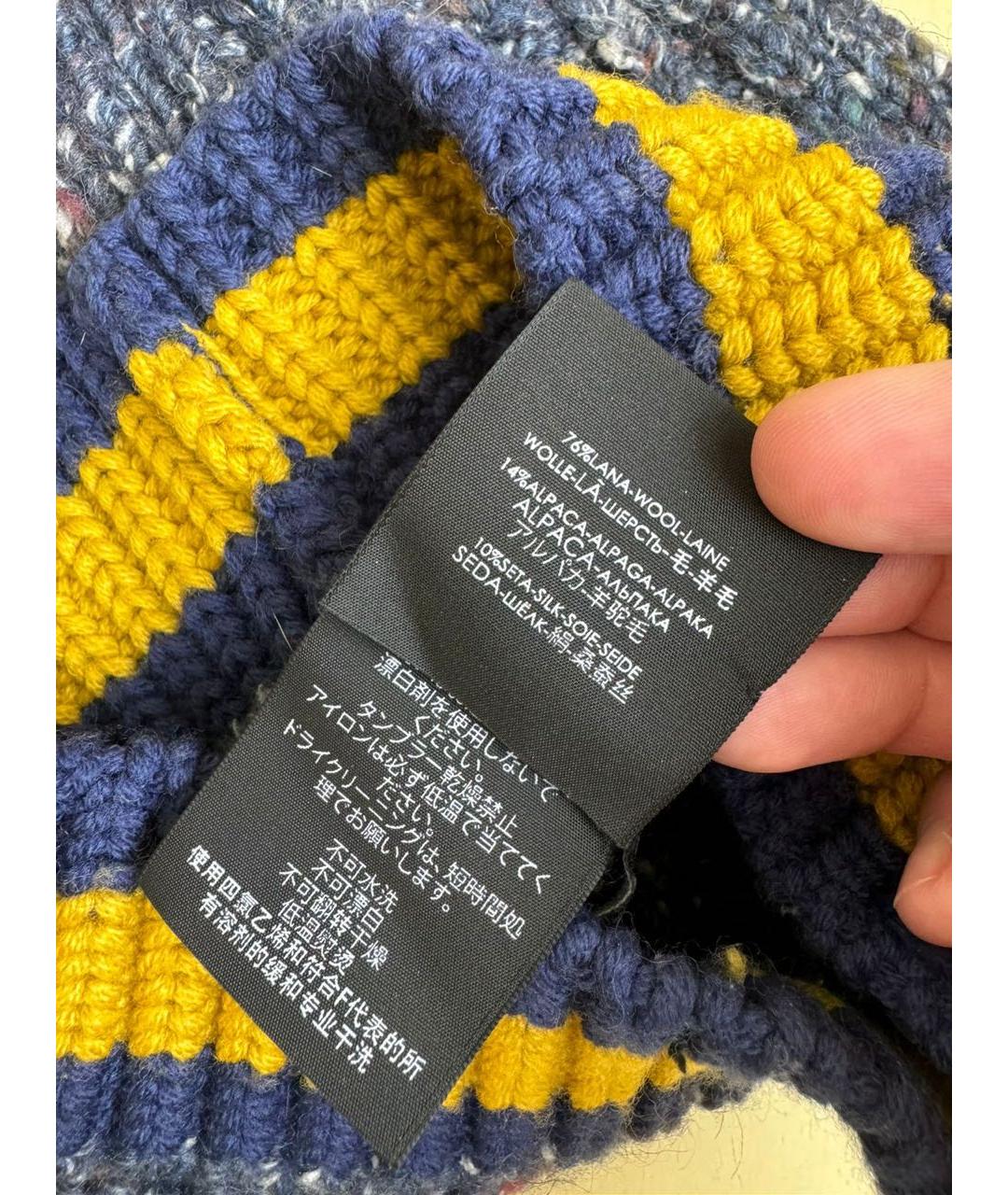 GUCCI Мульти шерстяная шапка, фото 6