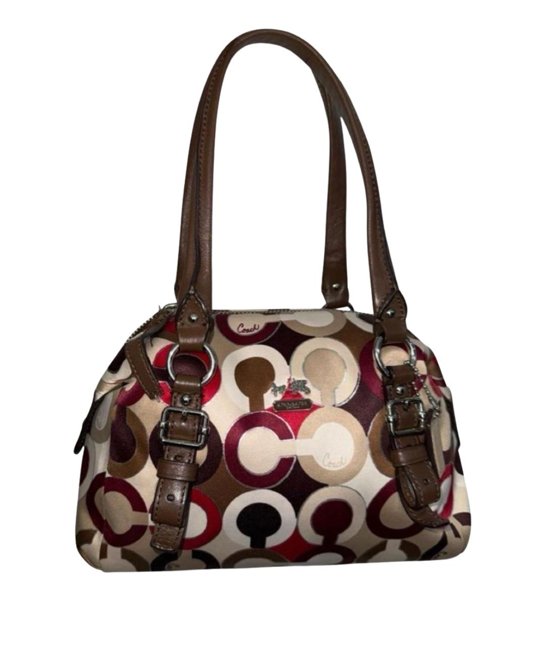 COACH Мульти тканевая сумка с короткими ручками, фото 10