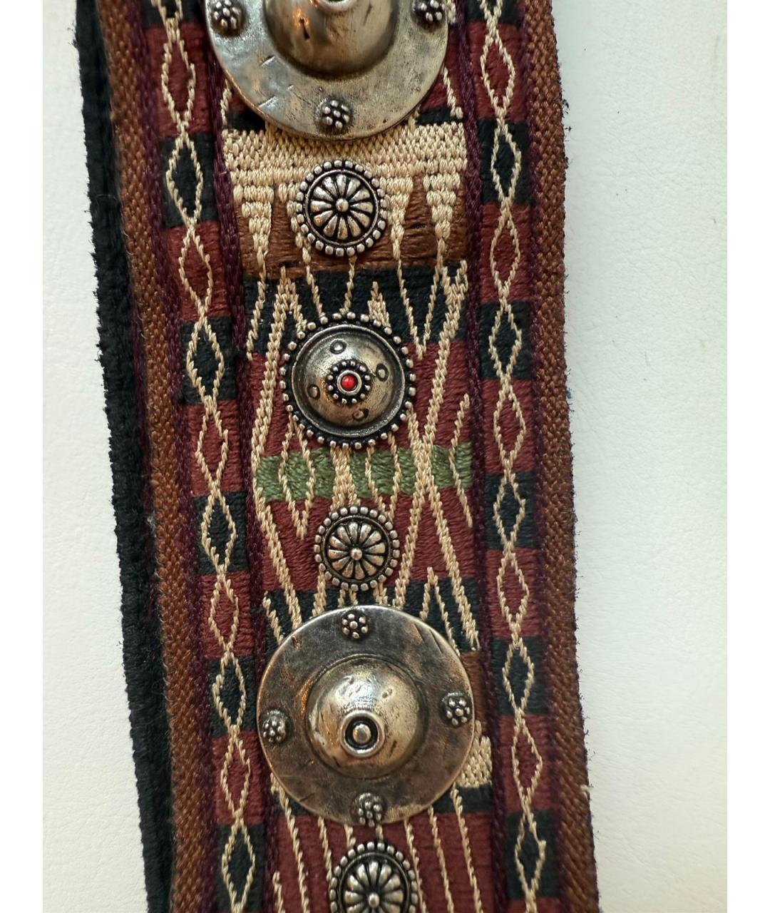 CHRISTIAN DIOR Коричневая кожаная сумка через плечо, фото 7