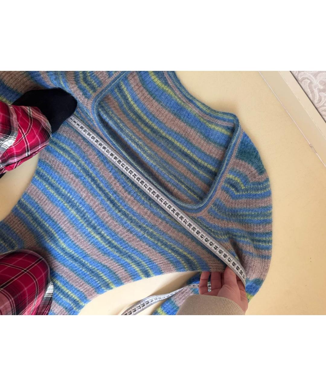 JACQUEMUS Голубое повседневное платье, фото 7