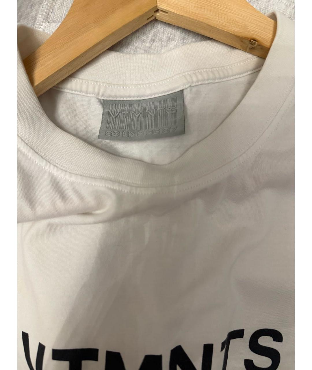 VTMNTS Белая хлопковая футболка, фото 3