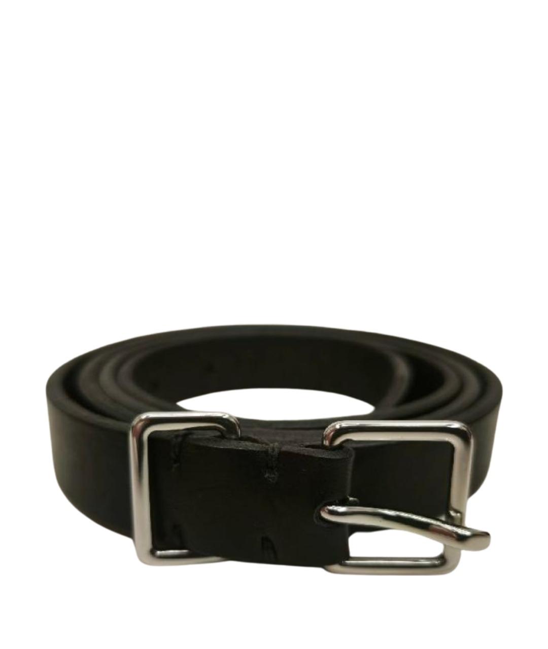 DSQUARED2 Черный кожаный ремень, фото 1