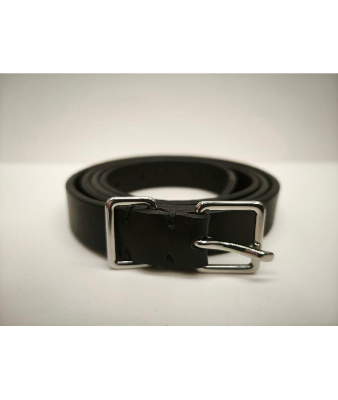 DSQUARED2 Черный кожаный ремень, фото 5